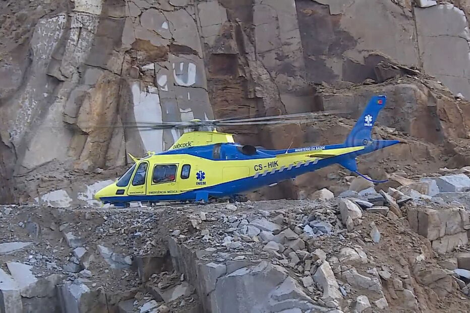 Explosão de pólvora em pedreira faz dois feridos graves em Marco de Canaveses   