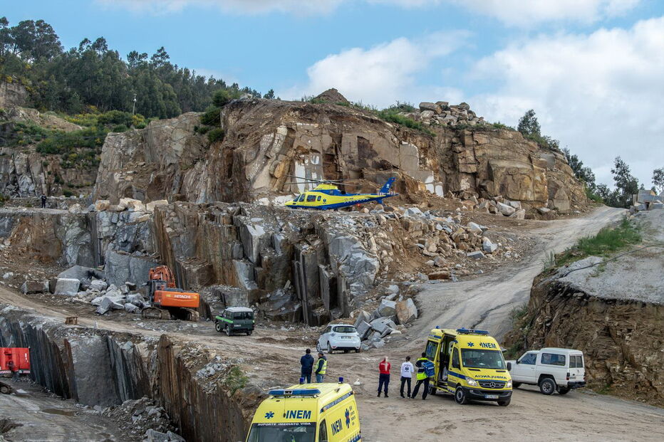 Explosão de pólvora em pedreira faz dois feridos graves em Marco de Canaveses