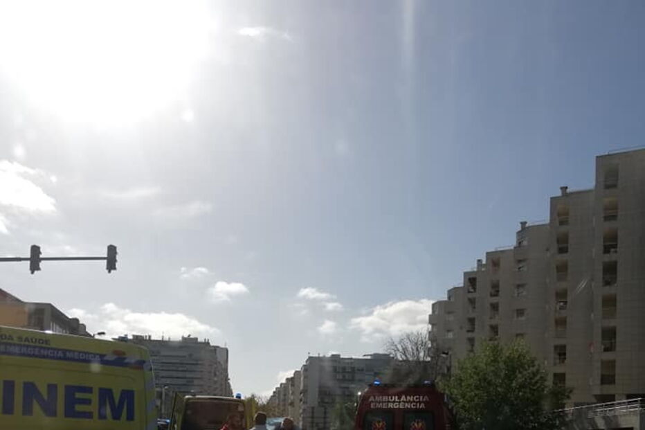 Acidente na Avenida Gago Coutinho