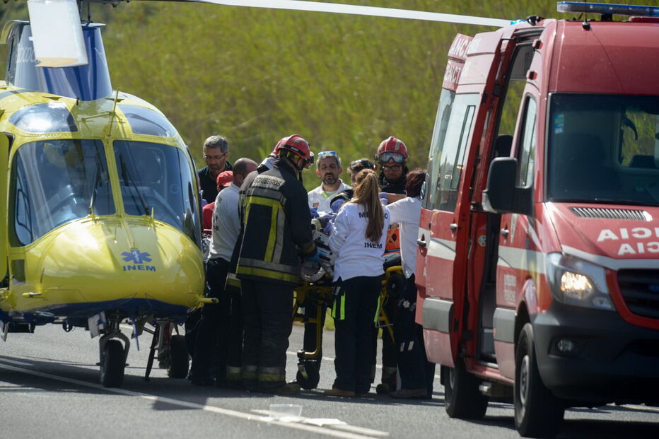 Colisão obrigou ao corte do IP6 durante várias horas para prestar socorro às vítimas e remover os veículos 