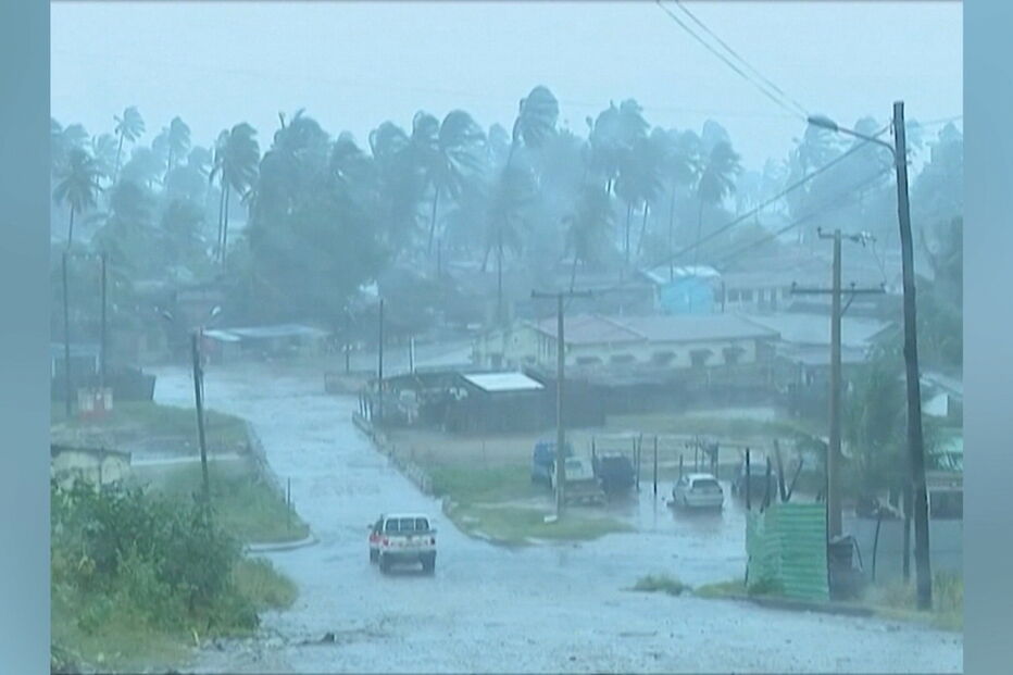 Ciclone Kenneth em Moçambique 