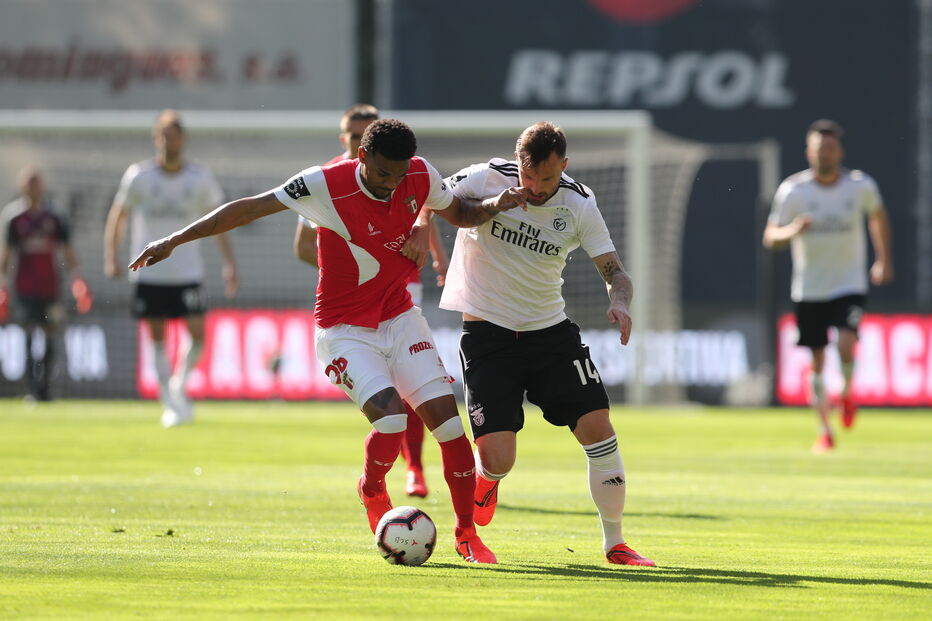 Sp. Braga e Benfica frente a frente na Pedreira