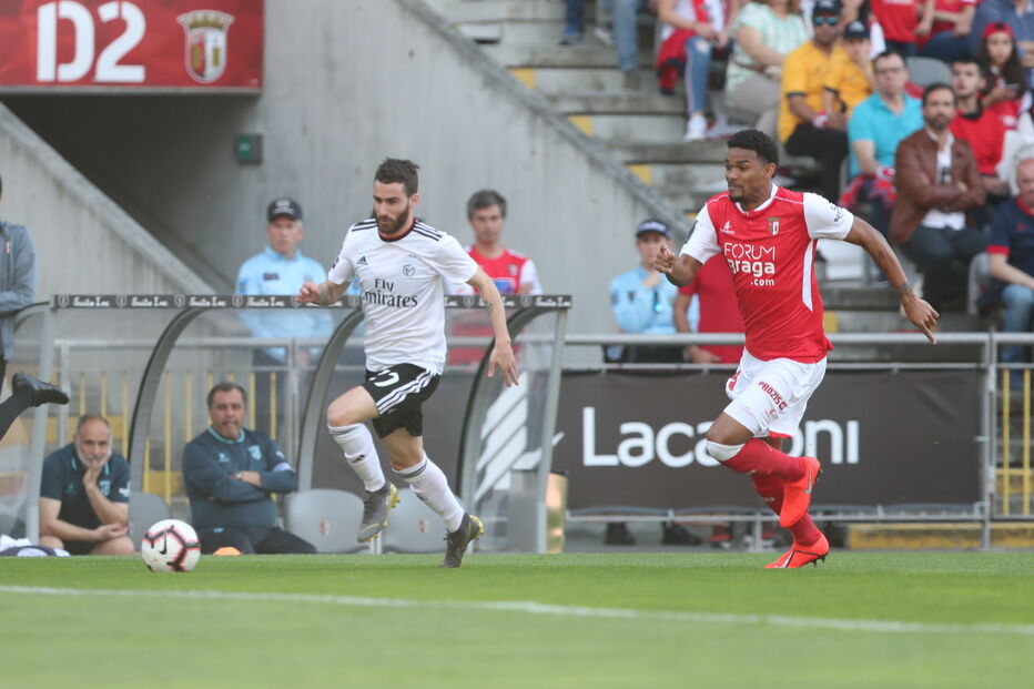 Sp. Braga e Benfica frente a frente na Pedreira