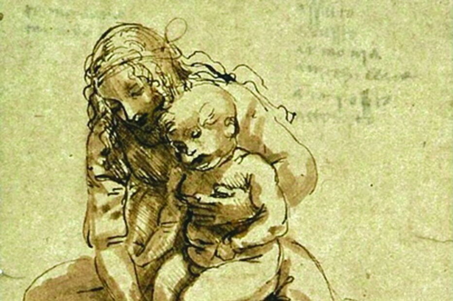 Desenho do mestre renascentista é propriedade da Faculdade de Belas Artes da Universidade do Porto 