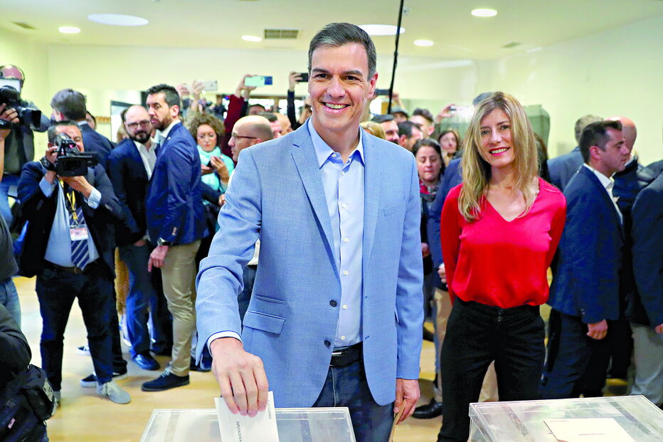 Socialista Pedro Sánchez