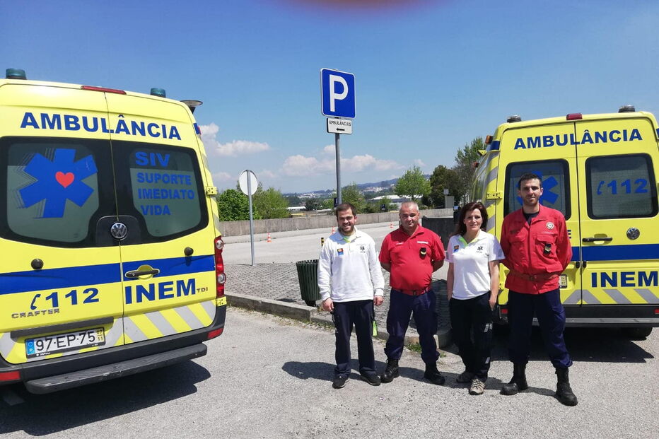 Bebé nasce em ambulância dos Bombeiros de Amarante