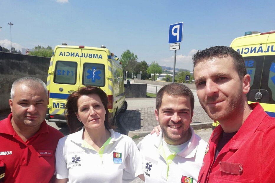 Bebé nasce em ambulância dos Bombeiros de Amarante