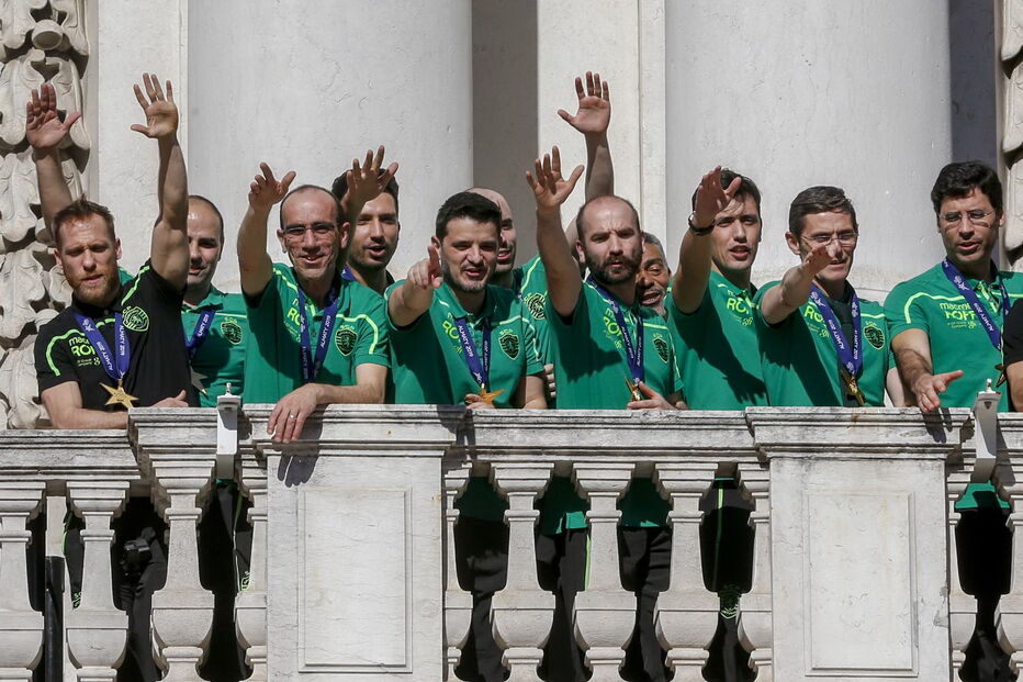 Campeões europeus de Futsal aclamados em Lisboa