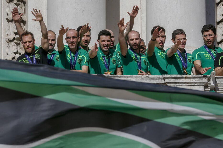 Campeões europeus de Futsal aclamados em Lisboa