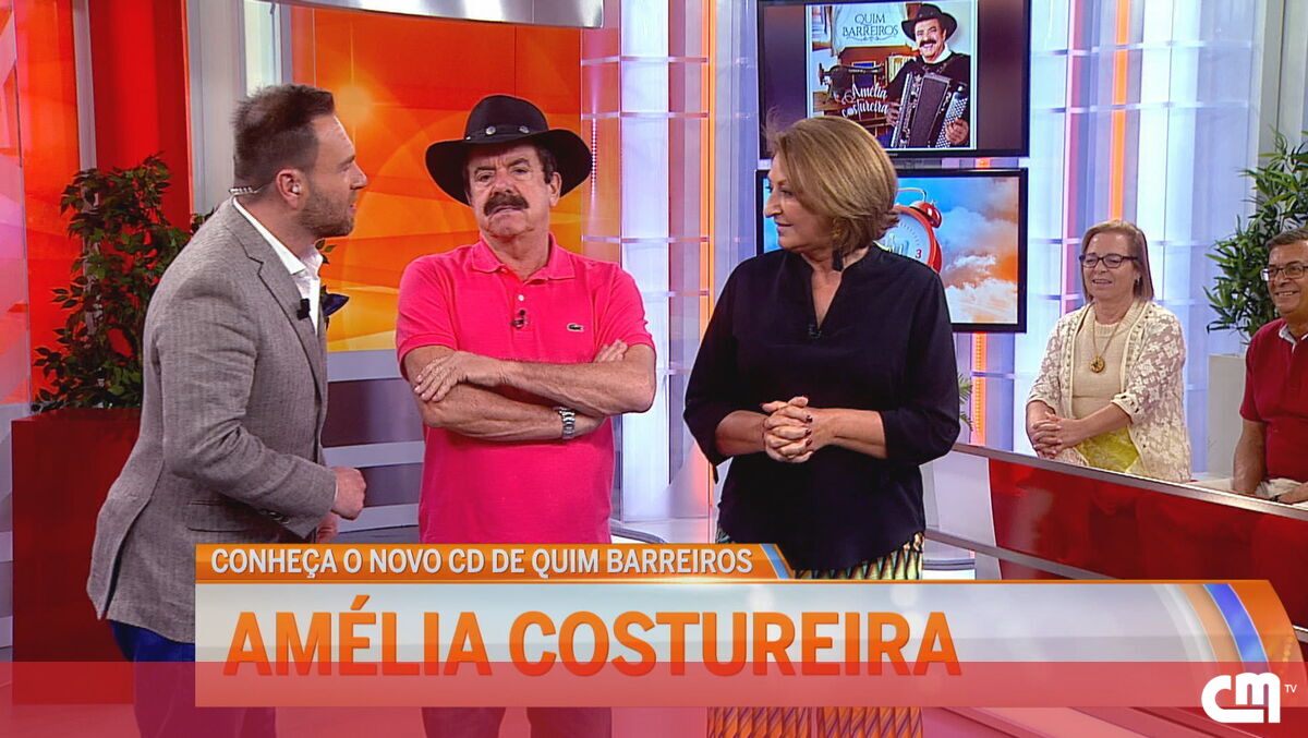 Quim Barreiros apresenta novos temas no 'Manhã CM' - Manhã ...