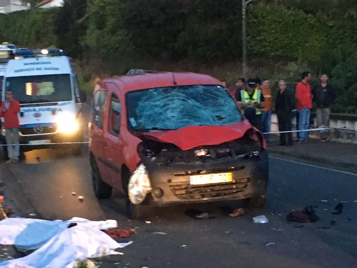 Condutor envolvido em acidente mortal nos Açores sem álcool ou