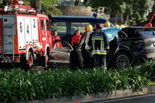 Despiste de Porsche na ponte móvel de Leça da Palmeira causa dois mortos e quatro feridos graves 