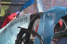 Despiste de Porsche na ponte móvel de Leça da Palmeira causa três mortos