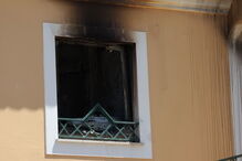 Chamas deflagraram quarta-feira à noite numa casa da urbanização de Gambelas, em Faro 