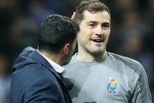 Iker Casillas e Sérgio Conceição