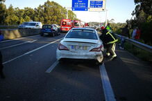 Violento acidente faz 10 feridos na A29 em Gaia. Nove carros envolvidos 
