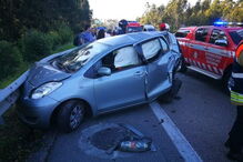 Violento acidente faz 10 feridos na A29 em Gaia. Nove carros envolvidos 