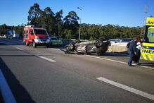 Violento acidente faz 10 feridos na A29 em Gaia. Nove carros envolvidos 