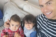 Cristiano Ronaldo e filhos
