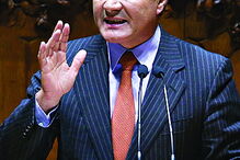 Adão e Silva deu a cara pelo PSD para explicar postura do partido 