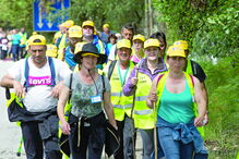Grupo de Paredes, que iniciou a peregrinação domingo, conta com uma logística de 48 carros de apoio, 140 pessoas, entre equipa médica, de enfermagem, massagistas, socorristas, cozinheiros e motoristas