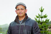 Luís Correia detetou pegadas junto das suas colmeias 