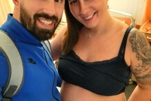 Daniela Pimenta e o marido Pedro Mourato