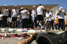Peregrinos no Santuário de Fátima