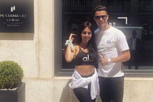 Cristiano Ronaldo e Georgina de visita a Lisboa 