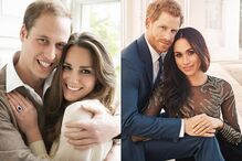 Príncipe Harry, Príncipe William, Meghan Markle e Kate Midletton