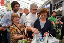 Cabeça de lista do CDS às europeias em campanha