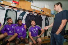 Iker Casillas de visita aos colegas de equipa do FC Porto