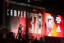 Adeptos comemoram título benfiquista em Lisboa