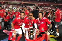 O guarda-redes Svilar utilizou as redes sociais para partilhar momentos da festa do título 