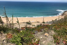 Praia da Calada em Mafra
