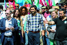 João Ferreira numa arruada 