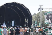 Adeptos do Sporting e do FC Porto fazem a festa da Taça de Portugal no Jamor