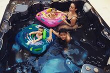 Georgina Rodríguez e crianças