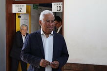 António Costa votou em Benfica