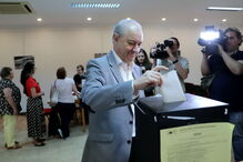 Rui Rio votou no Porto