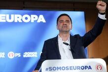 Pedro Marques no discurso de vitória nas Eleições Europeias