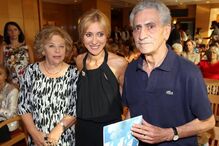 Judite Sousa com a mãe, Fernanda Isabel da Rocha, e o pai, Joaquim Sousa