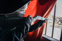 Homem armado na Venezuela