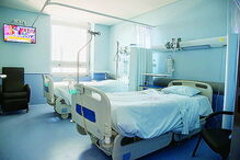 Quarto acolhe doentes  