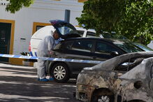 Quatro carros consumidos pelas chamas em Portalegre