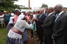 Marcelo na ilha do Príncipe