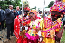 Marcelo na ilha do Príncipe