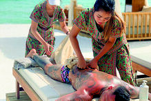 Ricardo Quaresma em férias em resort de luxo