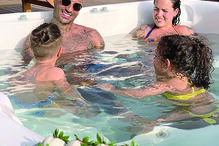 Ricardo Quaresma em férias em resort de luxo