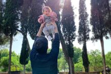 Daniel e Alice com um ano